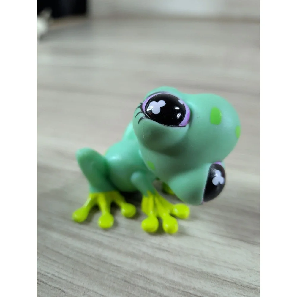 LPS Littlest Pet Shop Green Gecko LOT OF 4